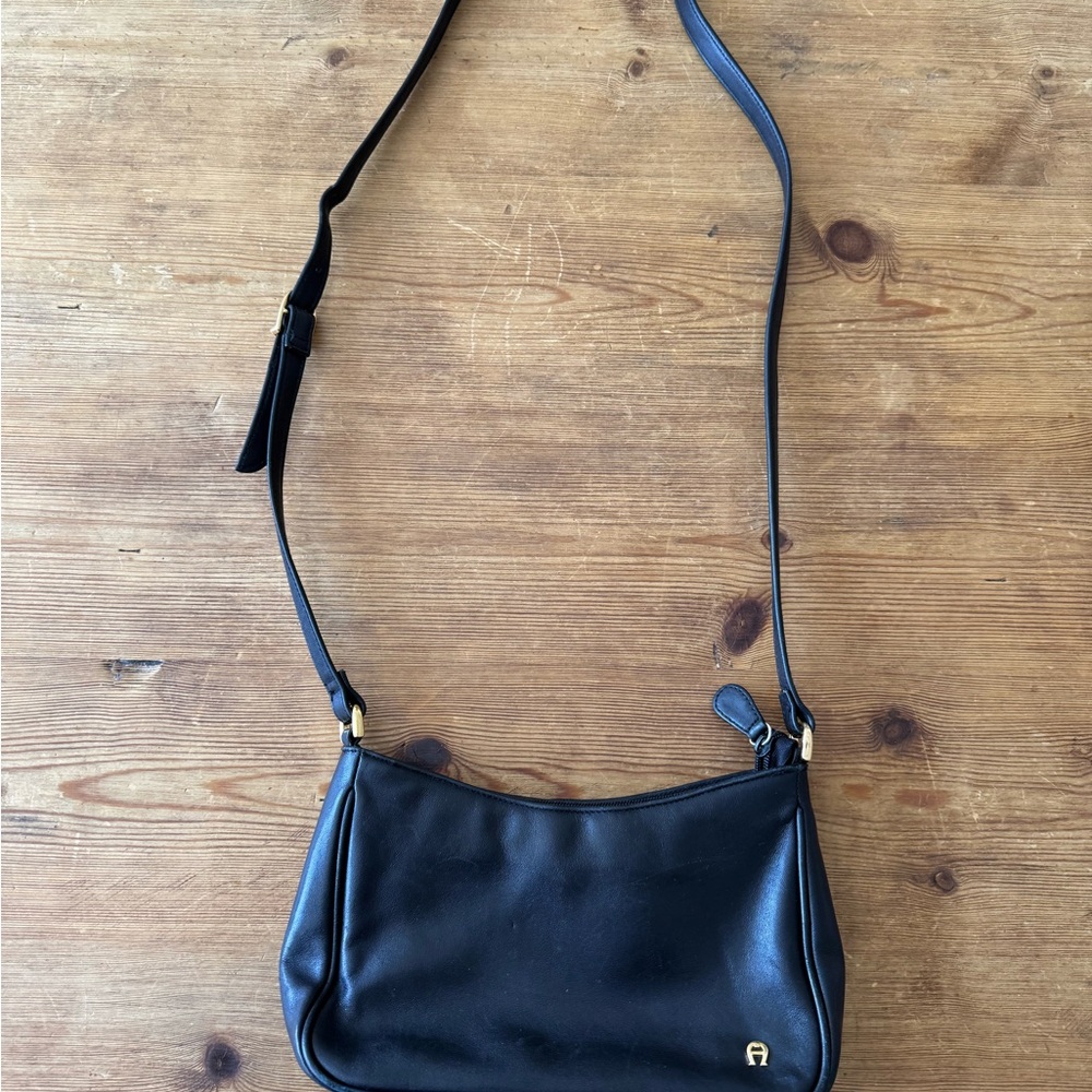 Etienne Aigner Black Crossbody Bag